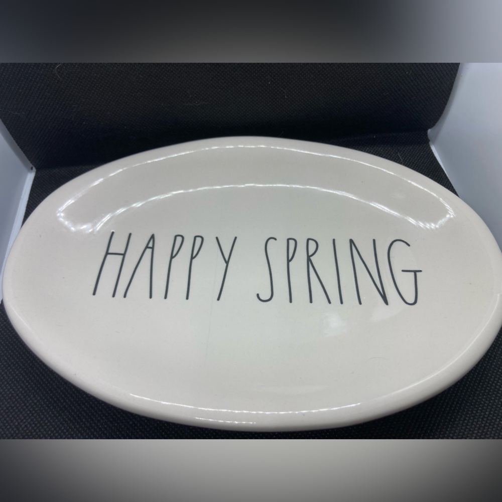 Rae Dunn “Happy Spring” small plate